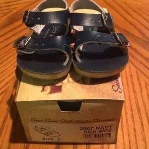 Sun San navy sea wee sandals